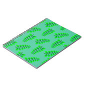 Sponged Foliage Pattern Notitieboek (Linkerzijde)