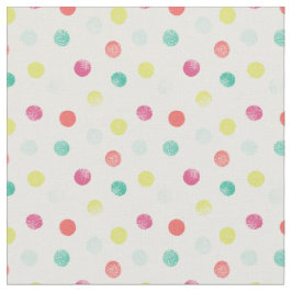 Sponged Stippen Patterned Fabric (rechten) Stof