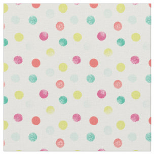 Sponged Stippen Patterned Fabric (rechten) Stof