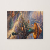 Spongi Mushroom Planet Legpuzzel (Horizontaal)