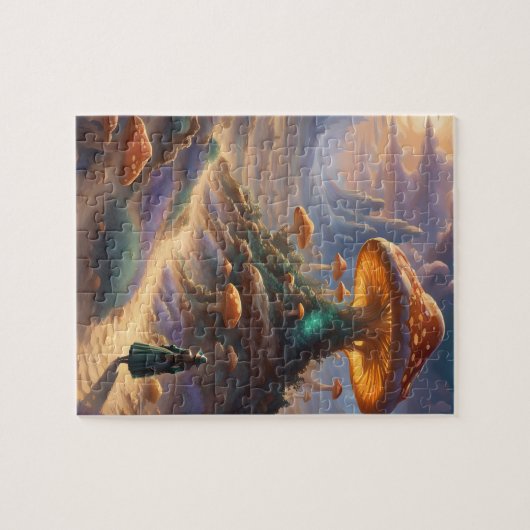 Spongi Mushroom Planet Legpuzzel (Horizontaal)