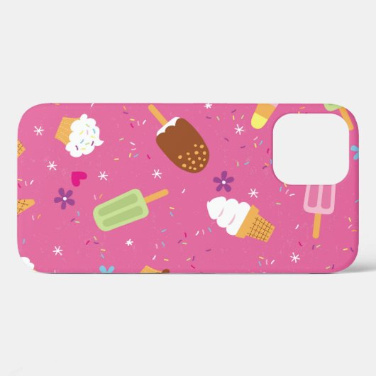 Sponken, cupcakes, consumptie-ijs en popsicles Case-Mate iPhone case (Achterkant (horizontaal))