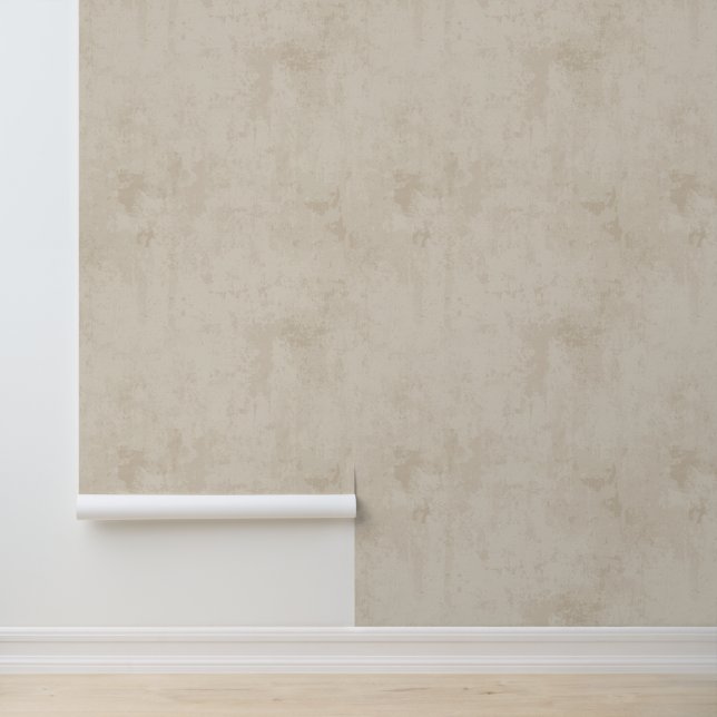 Spons Tan/Bruin Patroon Behang (Applicatie)