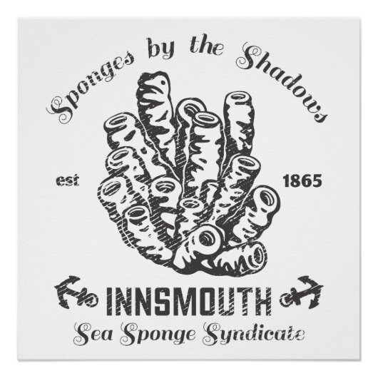 Spons van de schaduwen Innsmouth Perfect Poster (Voorkant)