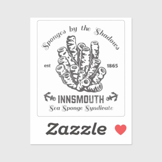 Spons van de schaduwen Innsmouth Sticker (Vel)