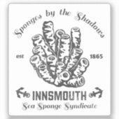 Spons van de schaduwen Innsmouth Sticker (Voorkant)