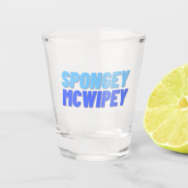 Sponsie McWipey Shot Glas
