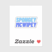 Sponsige McWipey Sticker (Vel)
