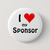 sponsor ronde button 5,7 cm (Voorkant)