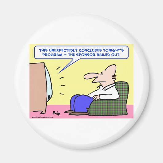 sponsor van de televisie redde magneet (Voorkant)