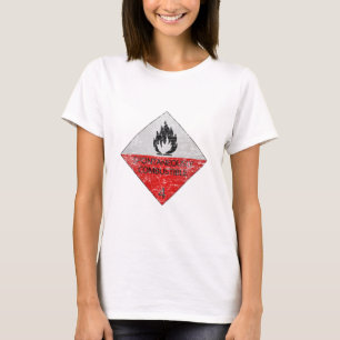 Spontaan brandbaar t-shirt