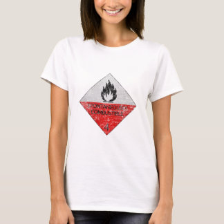Spontaan brandbaar t-shirt
