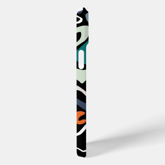 Spontaan Kleurrijk Patroon Case-Mate iPhone Case (Achterkant / Rechts)