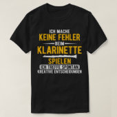Spontan Creative decisions Music Clarinet 2881 T-shirt (Design voorkant)