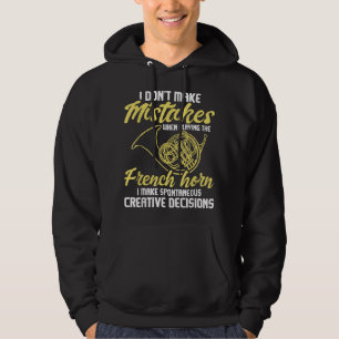 Spontane creatieve beslissingen - Franse Hoorn Fre Hoodie