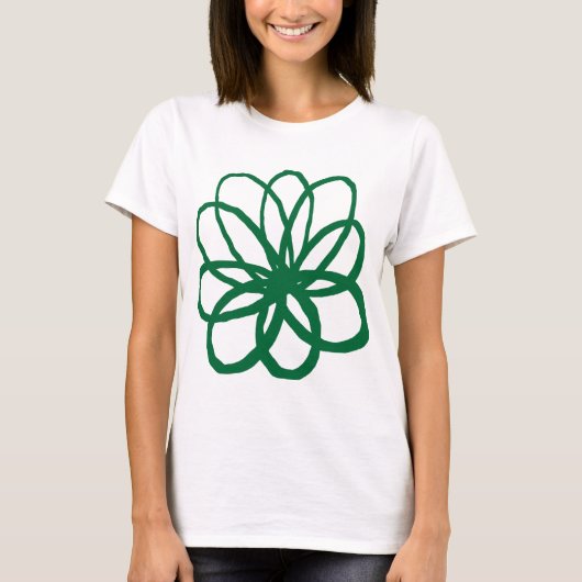Spontane ventilator - Forest Green T-shirt (Voorkant)