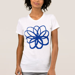 Spontane ventilator - Navy Blue T-shirt