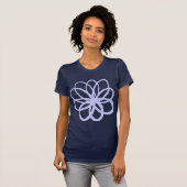 Spontane ventilator - Powder Blue T-shirt (Voorkant volledig)