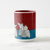 Spontane woorden en vogels Tas Mok (Midden)