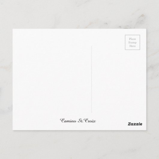 Spontaneity Briefkaart (Achterkant)