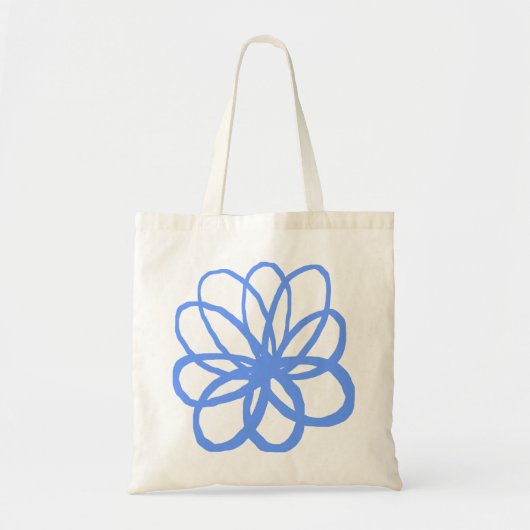 Spontanische ventilator - Baby Blue Tote Bag (Voorkant)