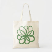 Spontanische ventilator - Groen leger Tote Bag (Voorkant)