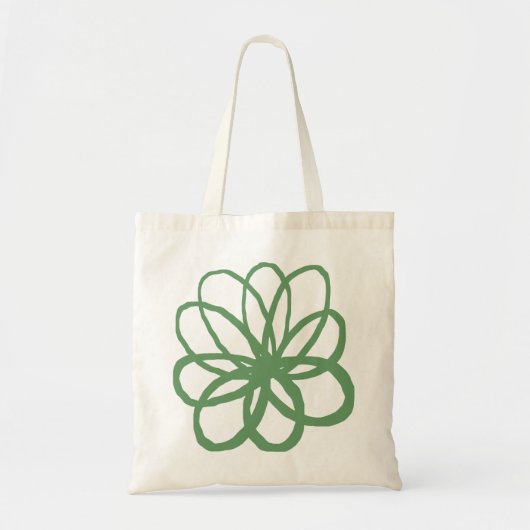 Spontanische ventilator - Groen leger Tote Bag (Voorkant)