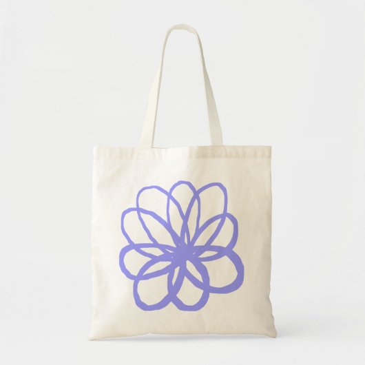Spontanische ventilator - Pastel blauw Tote Bag (Voorkant)