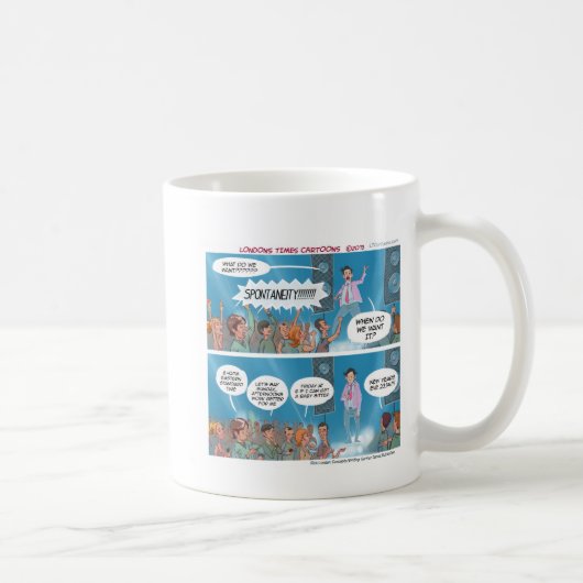 Spontaniteitscoach Grappig Koffiemok (Rechts)