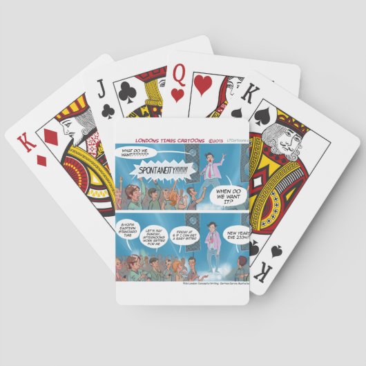 Spontaniteitscoach Grappig Pokerkaarten (Achterkant)