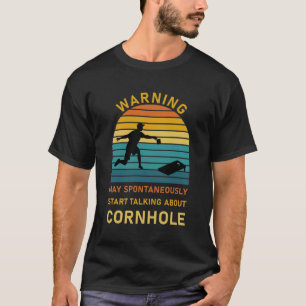 Spontanterogenblik Begin met praten over het gat T-shirt