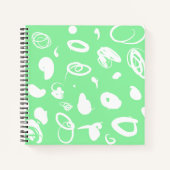 Spontatisch ontwerp Spiral Notitieboek (Voorkant)