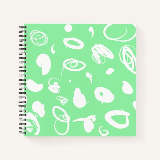 Spontatisch ontwerp Spiral Notitieboek (Voorkant)