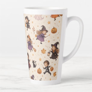 Spooctaculair Halloween verjaardagsfeestje Latte Mok