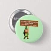 Spoof dyslexic anti Obama Ronde Button 5,7 Cm (Voorkant /achterkant)