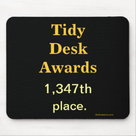 Spoof Kantoor Awards Tidy Desk Cruel Joke Muismat