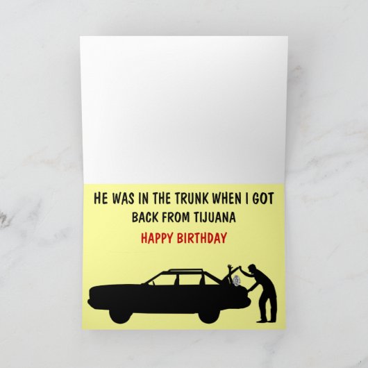 Spoof Tijuana Kaart (Binnen)