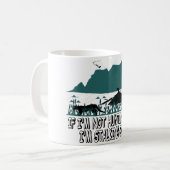 Spoofcougar hunter koffiemok (Voorkant links)