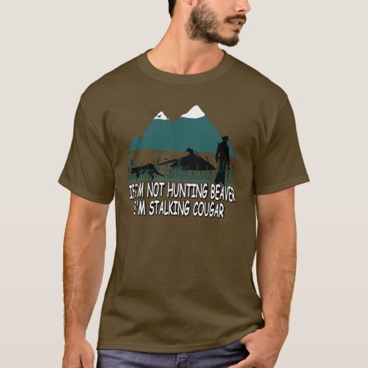 Spoofcougar hunter t-shirt (Voorkant)