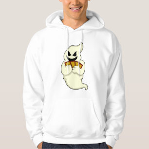 Spook aan het pokeren met pokerkaarten hoodie