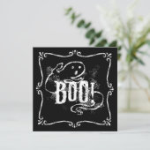 Spook Boo Kaart (Staand voorkant)