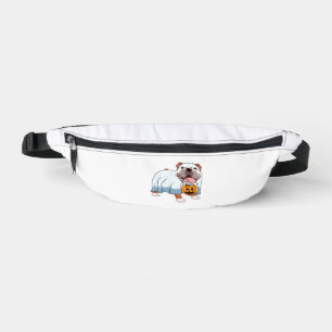 Spook Bulldog Halloween Hond Heuptasje
