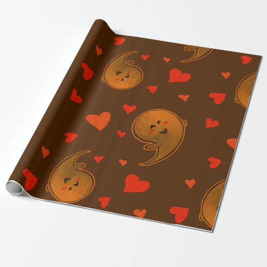SPOOK CADEAUPAPIER (Uitgerold)