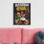 Spook Canvas Afdruk (Insitu (Woonkamer))