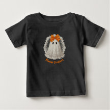 Spook Couture Kant Geest in Oranje Strik