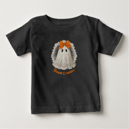 Spook Couture Kant Geest in Oranje Strik