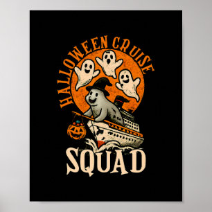 Spook Cruise Halloween Cruise Squad Kostuum Cruise Poster