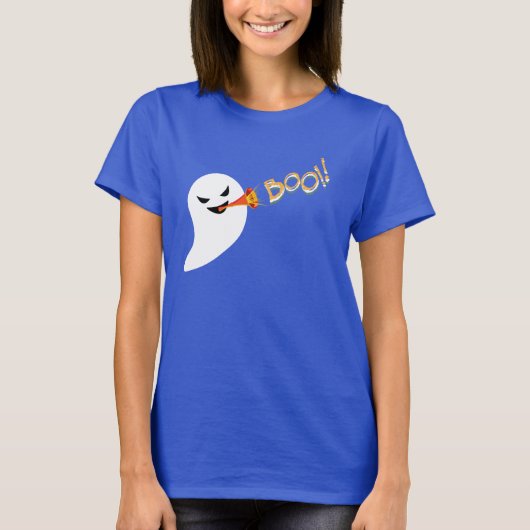Spook die boe speelt en zingt t-shirt (Voorkant)