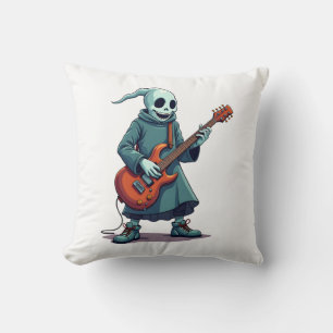 Spook die gitaar speelt � Griezelige muziek Hallow Kussen