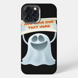 Spook die tekst vasthoudt iPhone 13 pro max hoesje